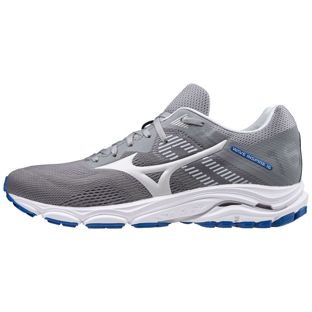 Mizuno Wave Inspire 16 - Erkek Koşu Ayakkabısı - Gri Türkiye (KWIVTX-580)